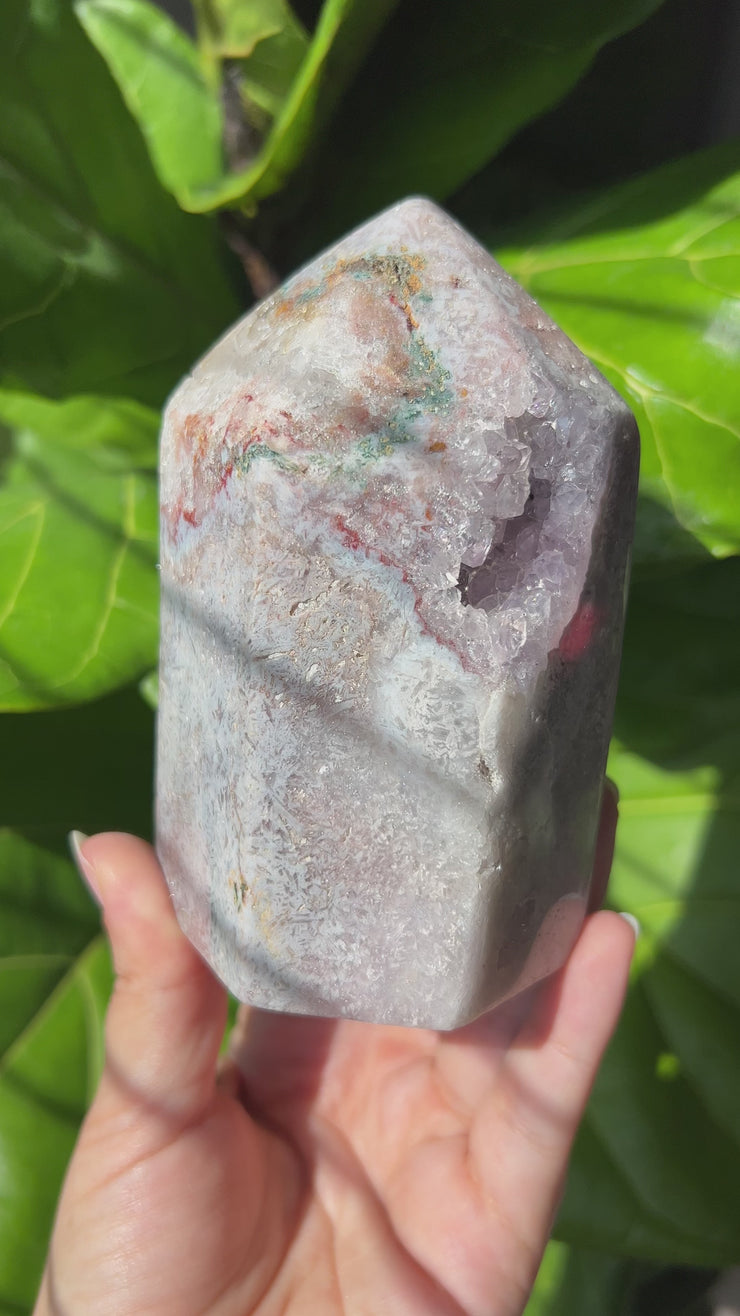 Pink Amethyst Tower